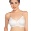 T shirt bra with transparent belt